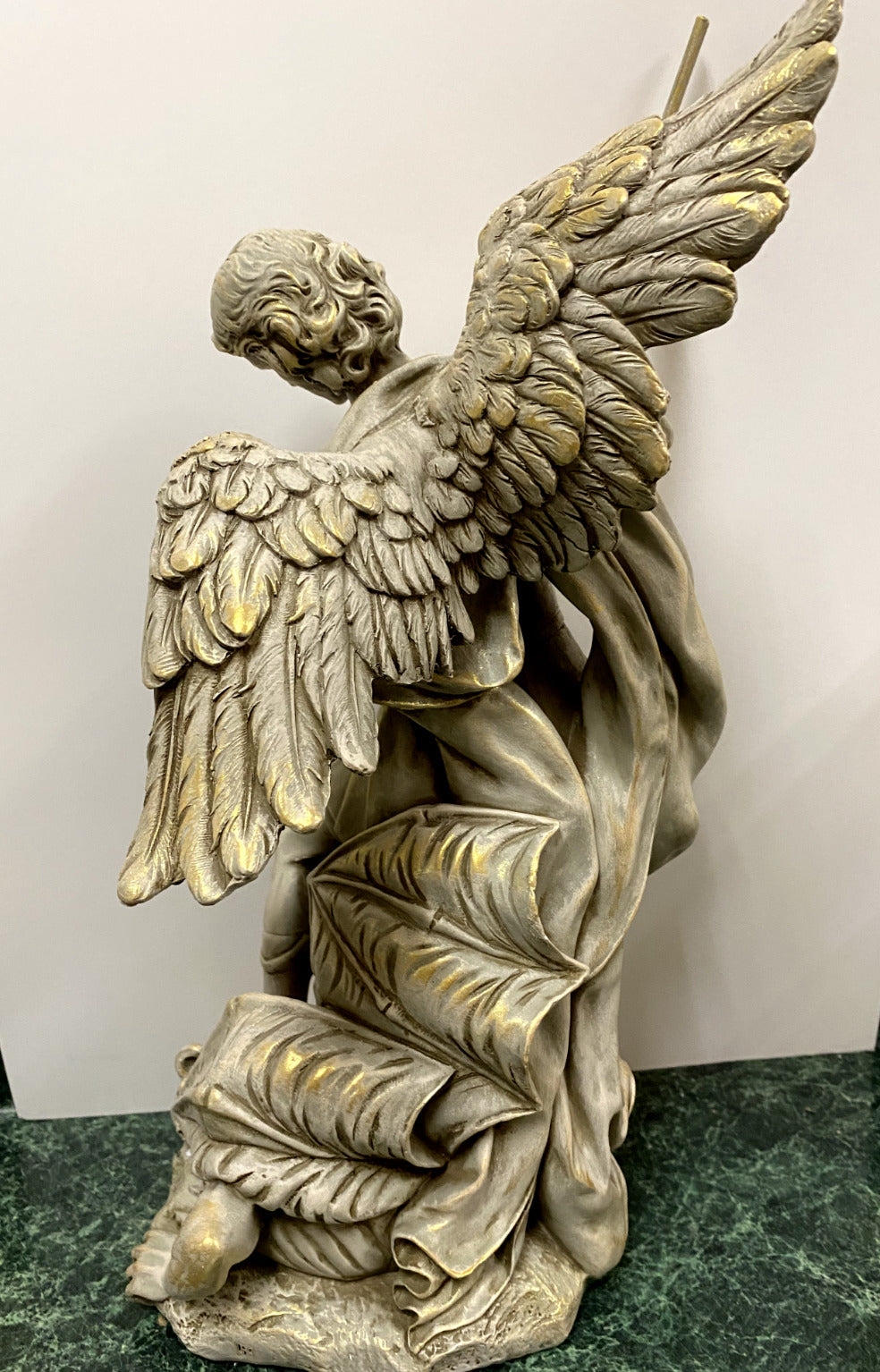 Saint Michael The Archangel  15" Statue, New Free Shipping