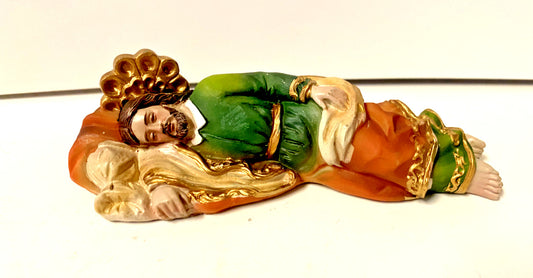 Sleeping Saint Joseph Statue 4", New - Bob and Penny Lord