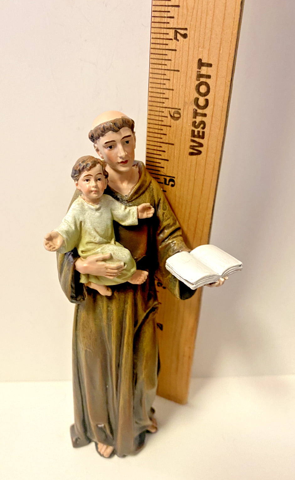 Saint Anthony of Padua Statue 6" ,  New - Bob and Penny Lord