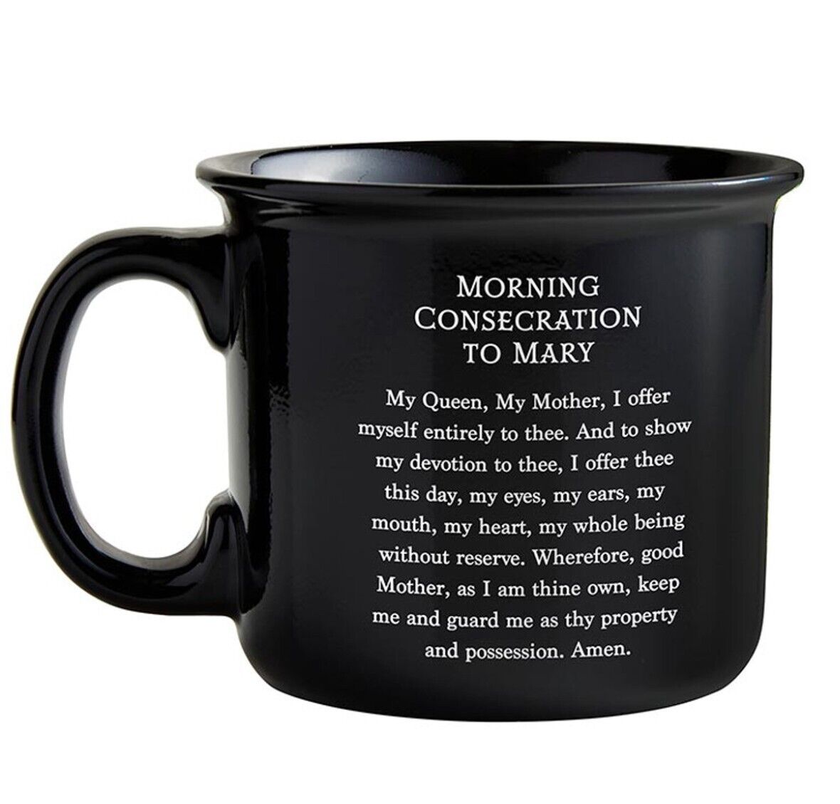 Blessed Mother  13 oz. Cup/Mug with prayer, New #AB-284-R2