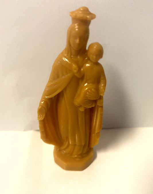 Our Lady of Mount Carmel  Small 2.50" H Statue, New