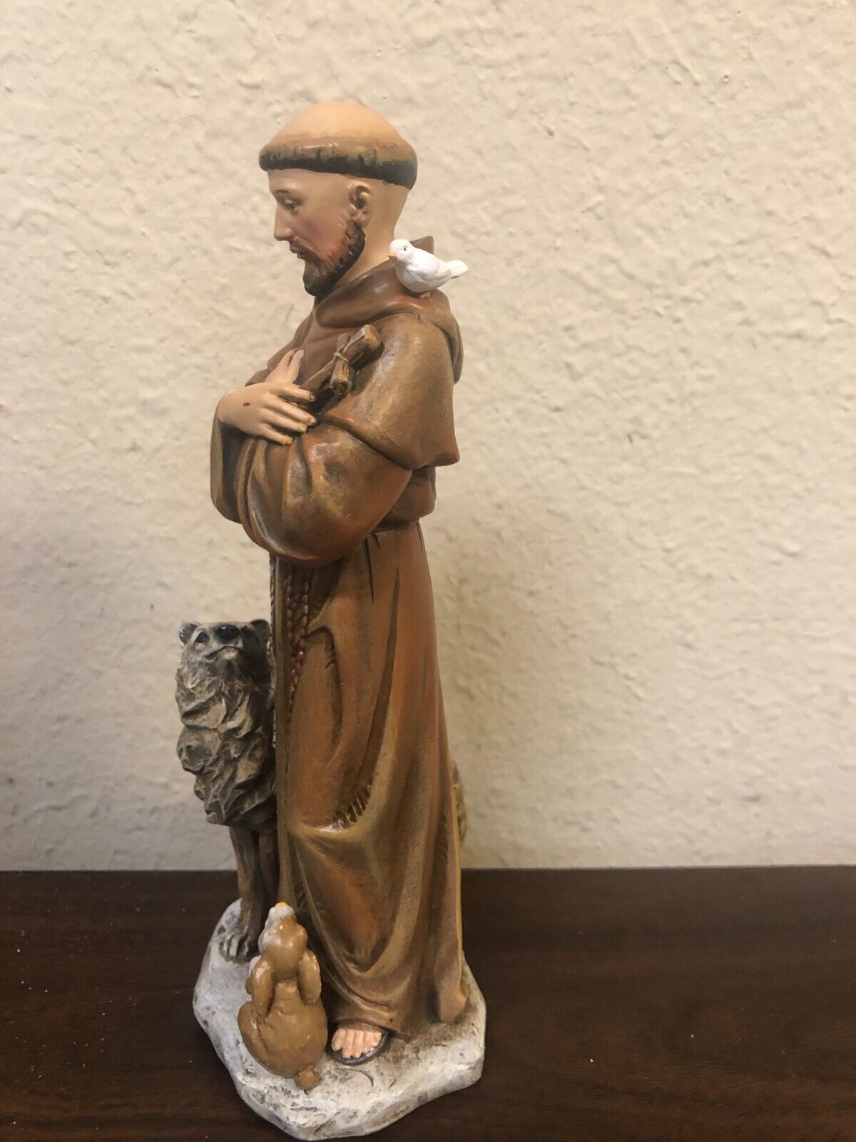 Saint Francis of Assisi 8 " Statue, New Free Shipping