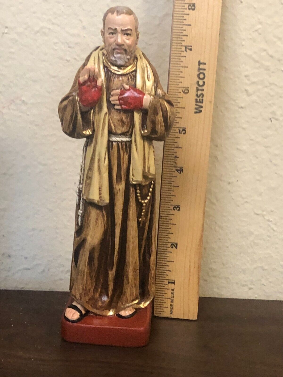 Padre Pio 8 " Statue, New from Colombia Free Shipping