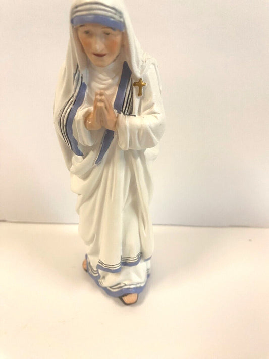 Saint Mother Teresa of Calcutta 5.5" H Statue, New