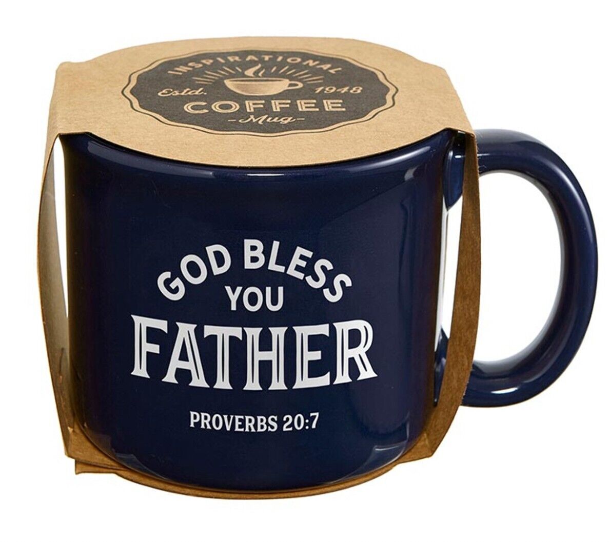 God Bless You Father  13 oz. Cup/Mug, New #AB-252 - Bob and Penny Lord