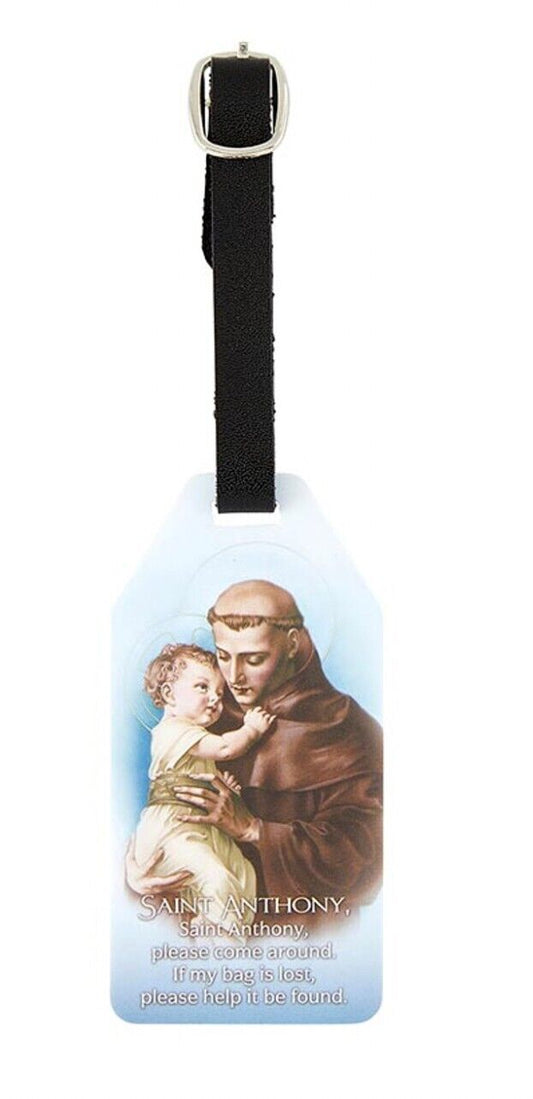 Saint Anthony of Padua  Luggage Tag, New #AB-97 - Bob and Penny Lord