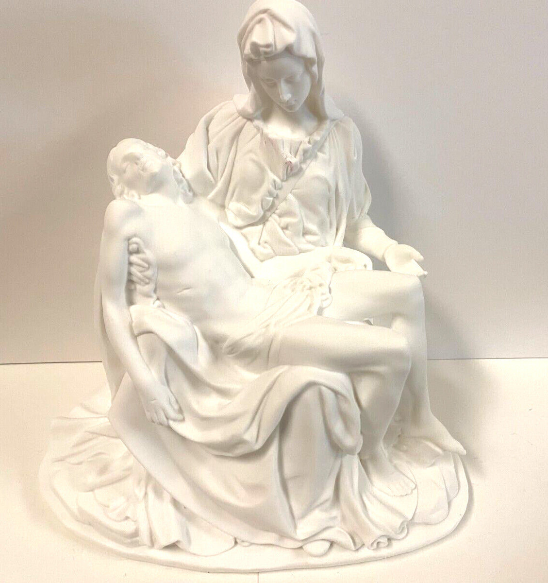 White Pieta Statue, 8" New #RM-033 - Bob and Penny Lord