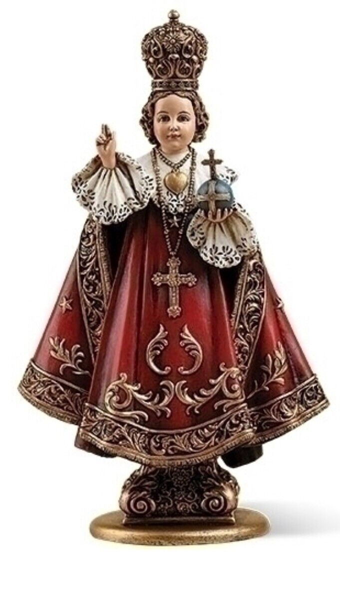 Infant Jesus of Prague 6" Statue, New #RM-018 Free Shipping