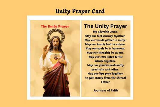 The Unity Prayer Card