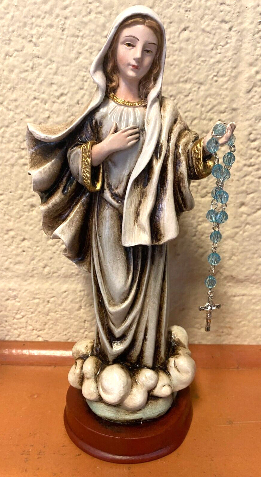 Our Lady of Medjugorje 8.5"  Statue from Colombia, New #L069 - Bob and Penny Lord