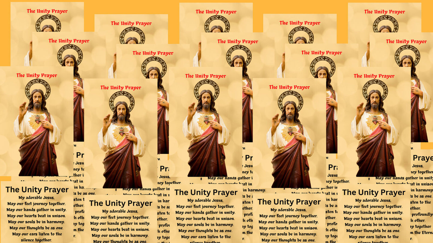 The Unity Prayer Card