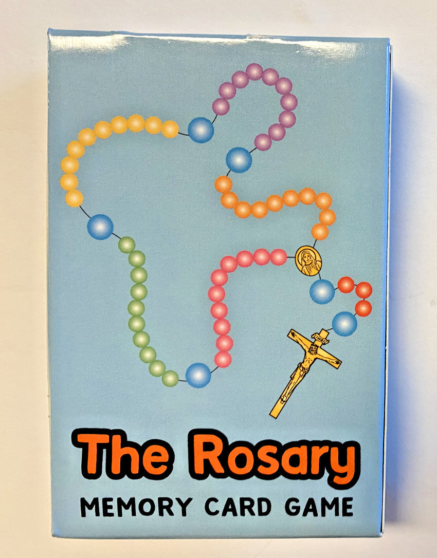 Children's The Rosary Memory Card Game, New #AB-062-2