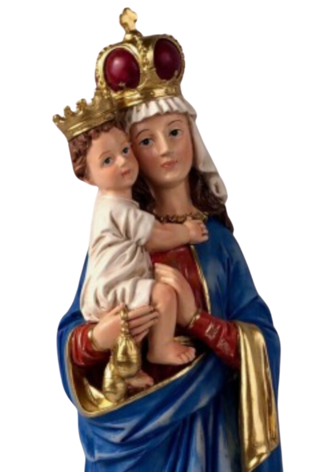 14 inch Our Lady of Good Remedy Statue hand made in Colombia