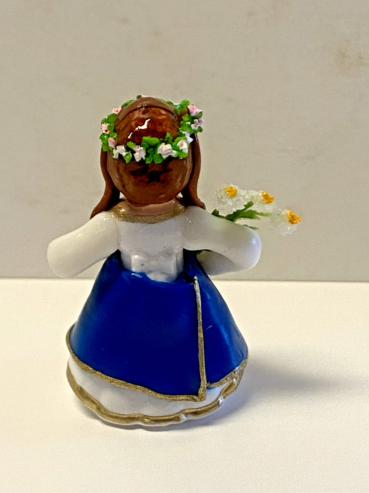 Saint Philomena Miniature 1.50" Statue, New from Colombia #L049