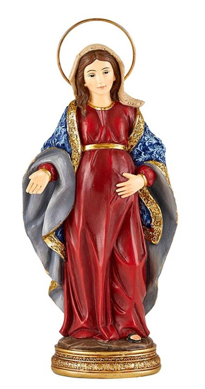 Our Lady of Expectation 8" Statue, New #AB-266-R2