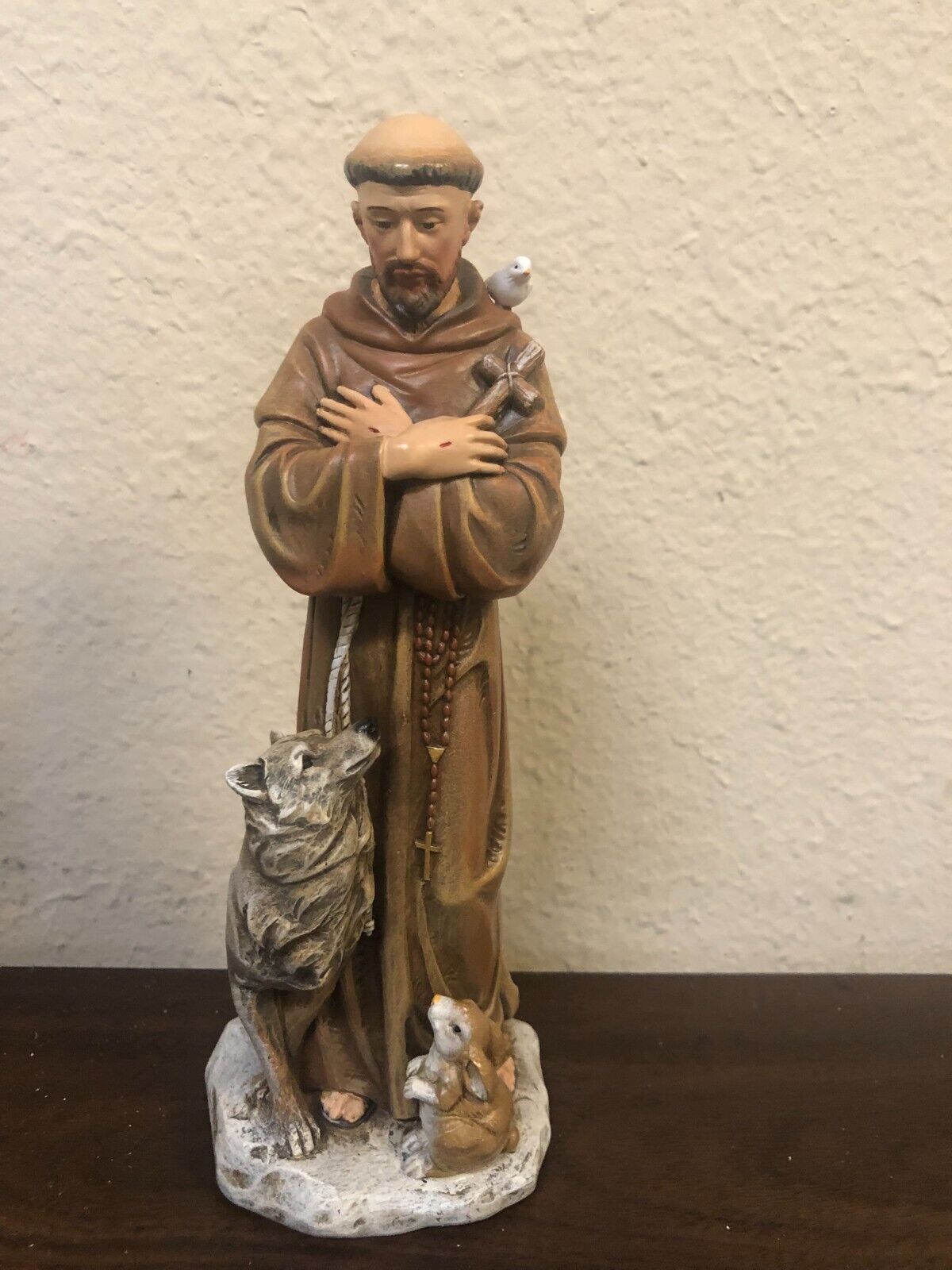 Saint Francis of Assisi 8 " Statue, New Free Shipping