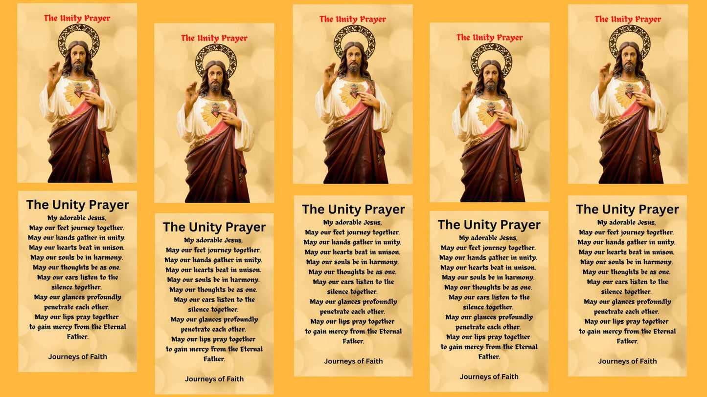 The Unity Prayer Card