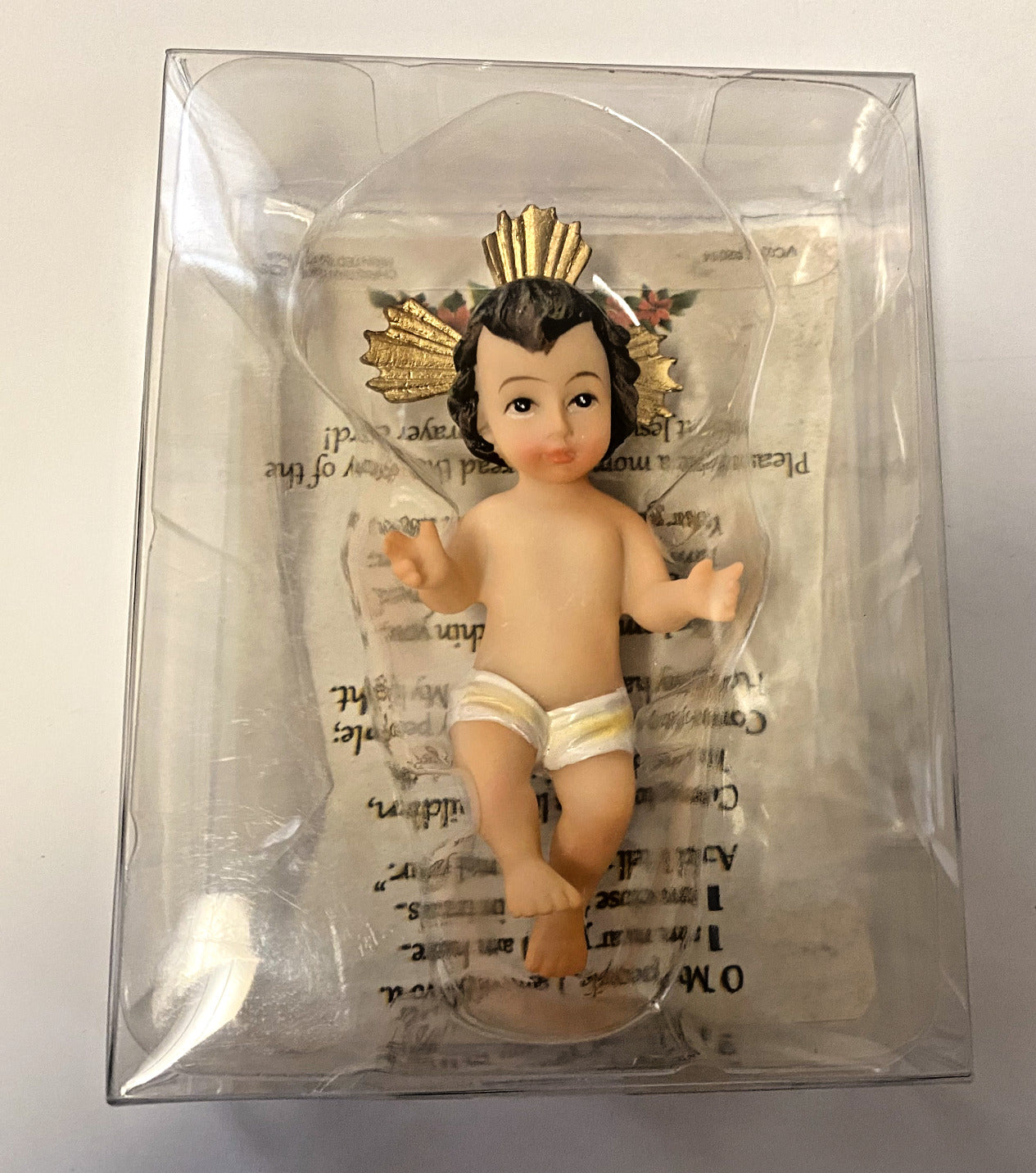 Infant Jesus 3.50"  Statue, New #AB-259-R2 Free Shipping