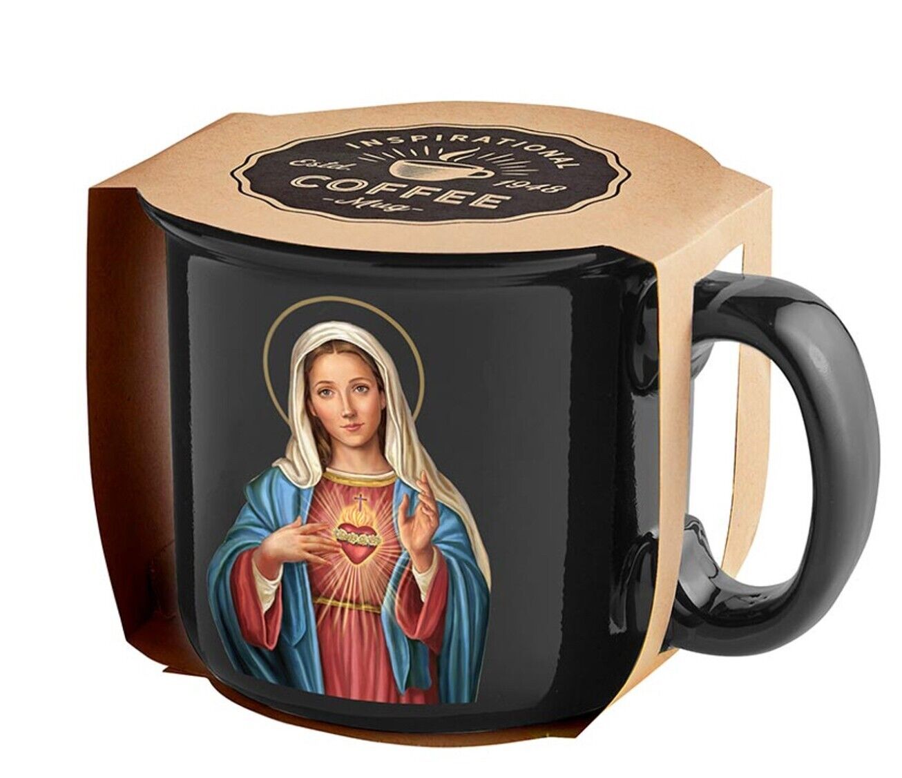 Blessed Mother  13 oz. Cup/Mug with prayer, New #AB-284-R2