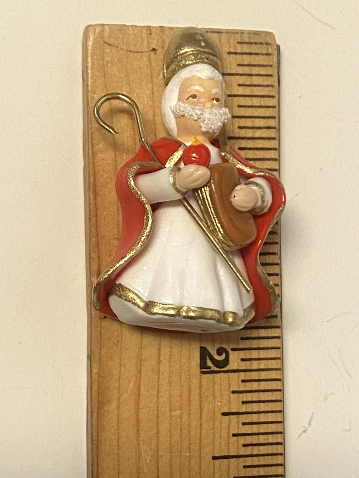 Saint Augustine  Miniature Statue 1.50", New from Colombia #L046 - Bob and Penny Lord