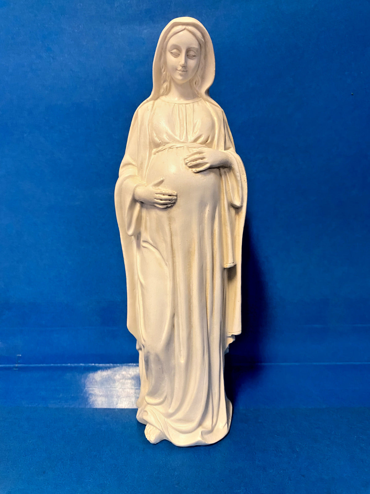 Pregnant Blessed Mother Mary 8"  Statue, New#AB-159