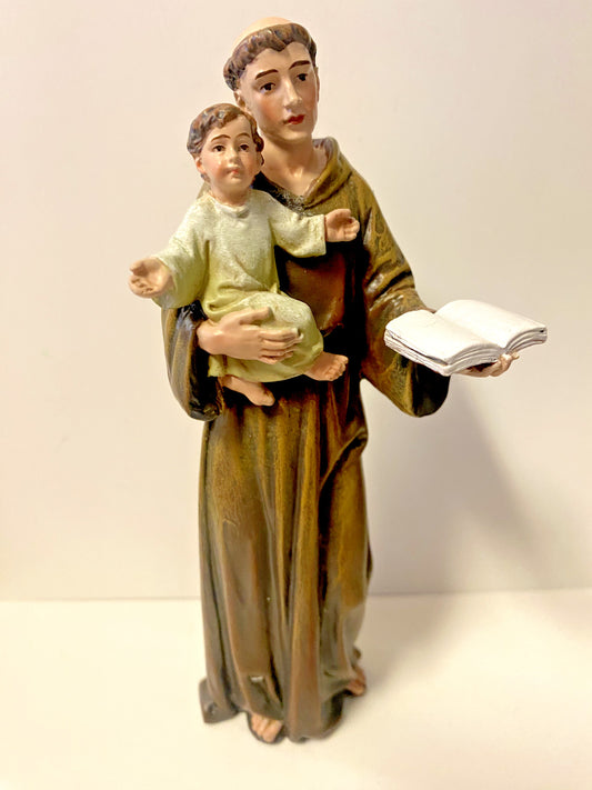 Saint Anthony of Padua Statue 6" ,  New - Bob and Penny Lord