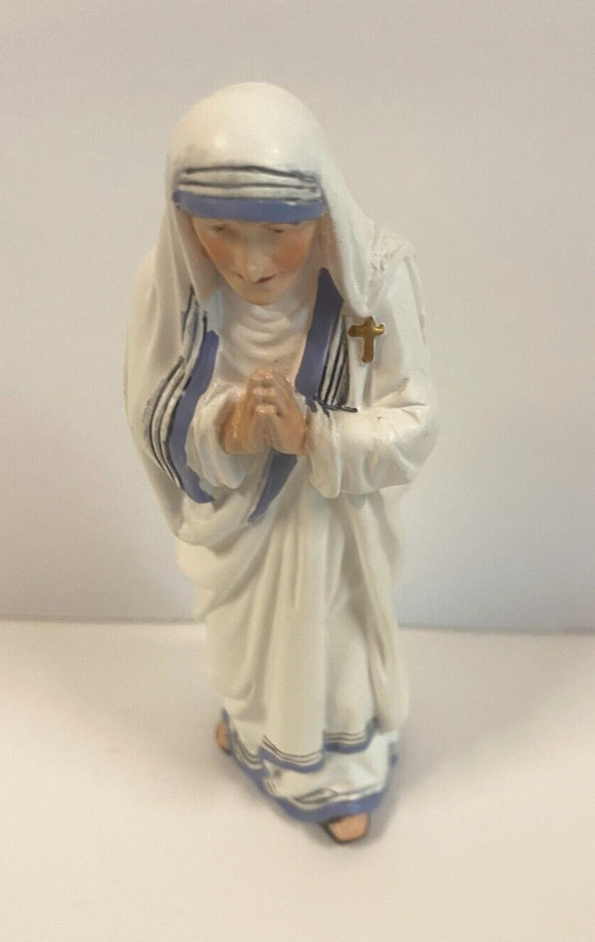 Saint Mother Teresa of Calcutta 5.5" H Statue, New Free Shipping