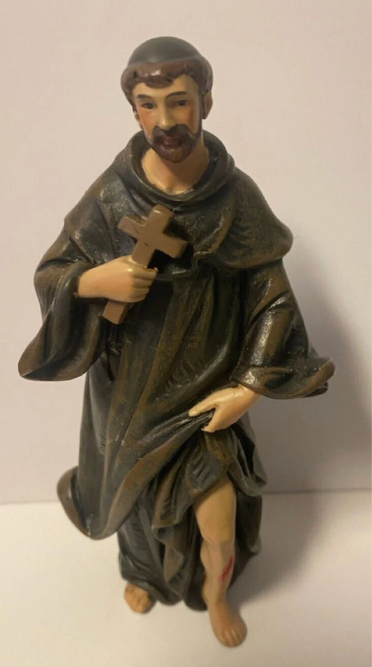 Saint Peregrine, (The Cancer Saint)  4" Statue, New