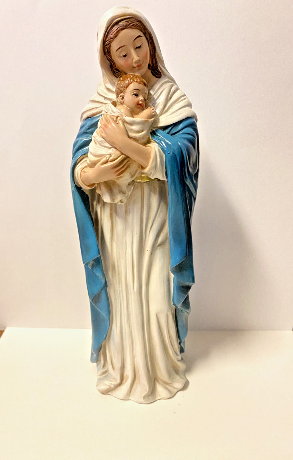 Blessed Mother Mary "My Spiritual Mother" 8" Statue, New #AB-197 - Bob and Penny Lord