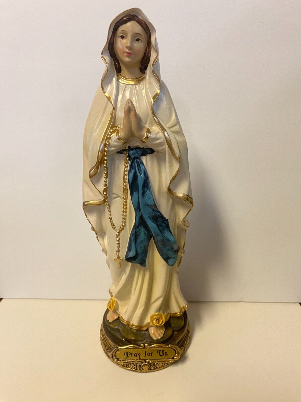 Our Lady of Lourdes 8" Statue, New - Bob and Penny Lord