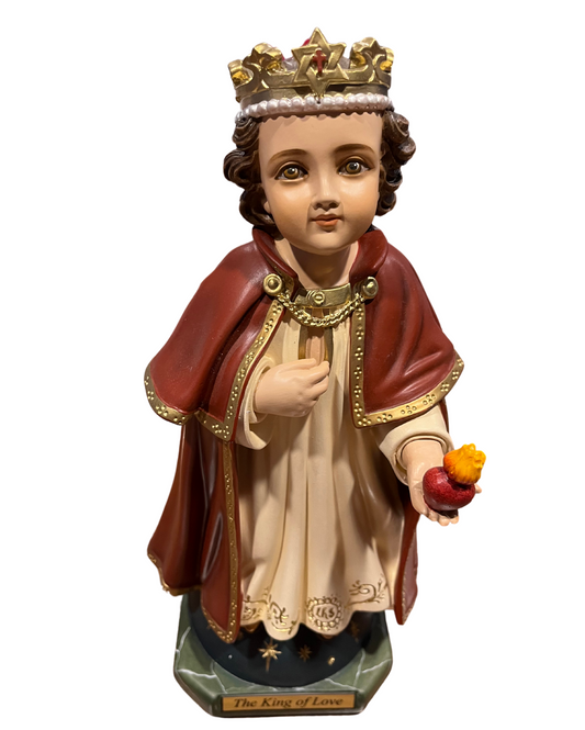 Divine  Child Jesus King of Love Statue 14", New from Colombia #F011 - Bob and Penny Lord