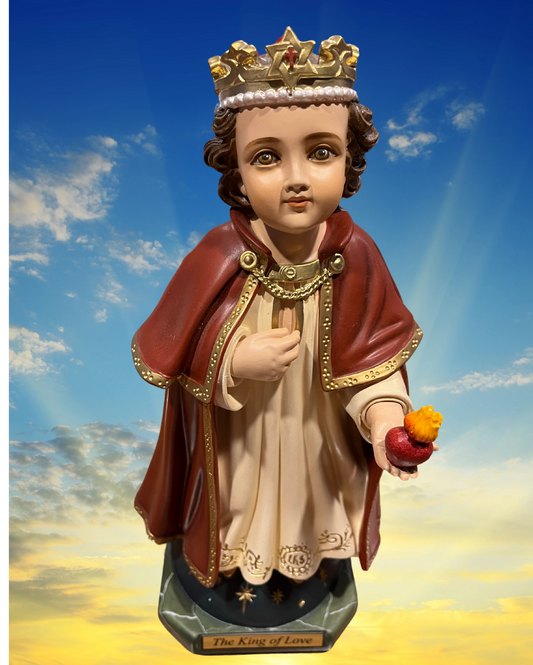 Divine Child Jesus King of Love 8 by 10 print - Bob and Penny Lord