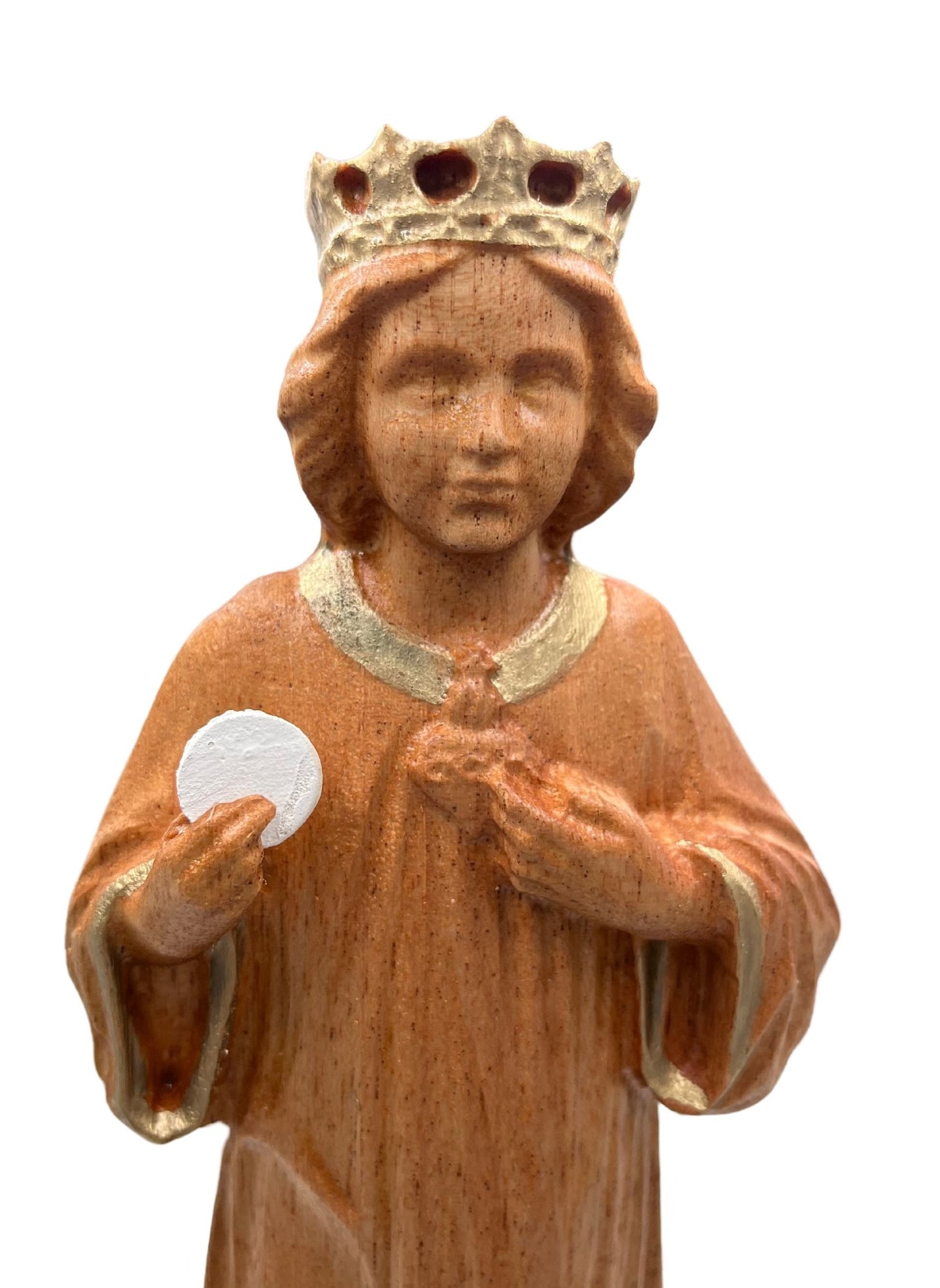 Divine Child Jesus 12 inch Oak Wall Statue Free Shipping