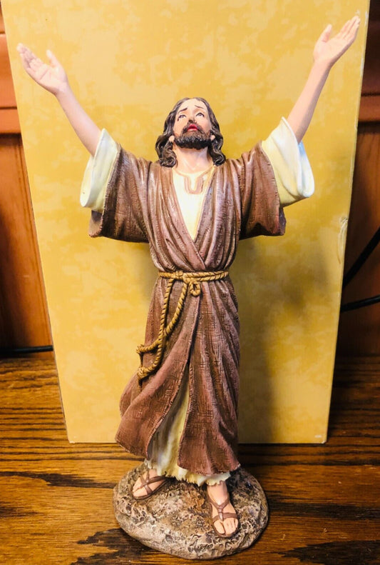 Let Go, Let God Figure Jesus Statue , 9.25", New - Bob and Penny Lord